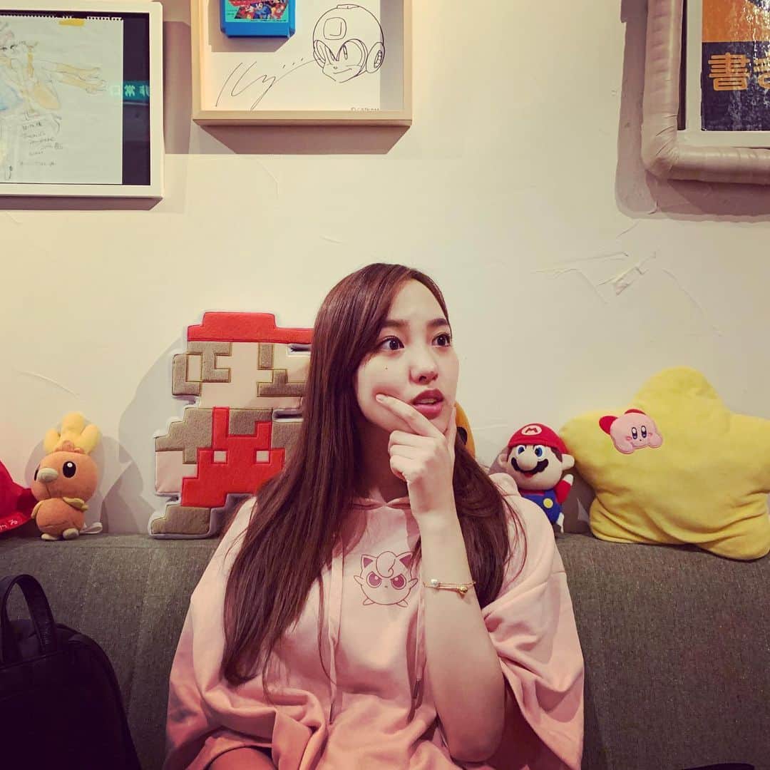 飯窪春菜のインスタグラム：「😠😠😠 ・ ・ 私が楽しんでると 怒るプリン😠💓 ・ ・ ・ #ポケモン  #pokemon  #プリン  #はるなの毎日  #飯窪ってる」
