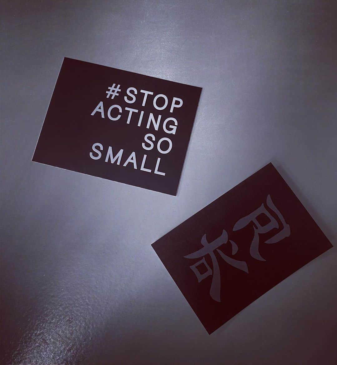 谷正人のインスタグラム：「何事も大胆であれ！ #stopactingsosmall #rk」