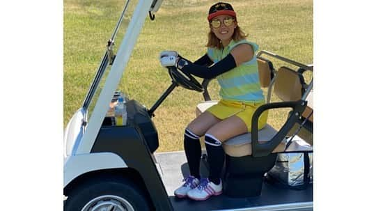 加藤未唯さんのインスタグラム写真 - (加藤未唯Instagram)「Golf day⛳🏌️‍♀️💚 ポチャしちゃった🤷‍♀️ お天気良かったし、楽しかったし、最高でした🤟❤️ スコアは100でした💯💮 #golf #day #ゴルフ #ゴルフ女子 #🏌️‍♀️ #アルチビオ #archivio」6月8日 21時01分 - miyukato1121