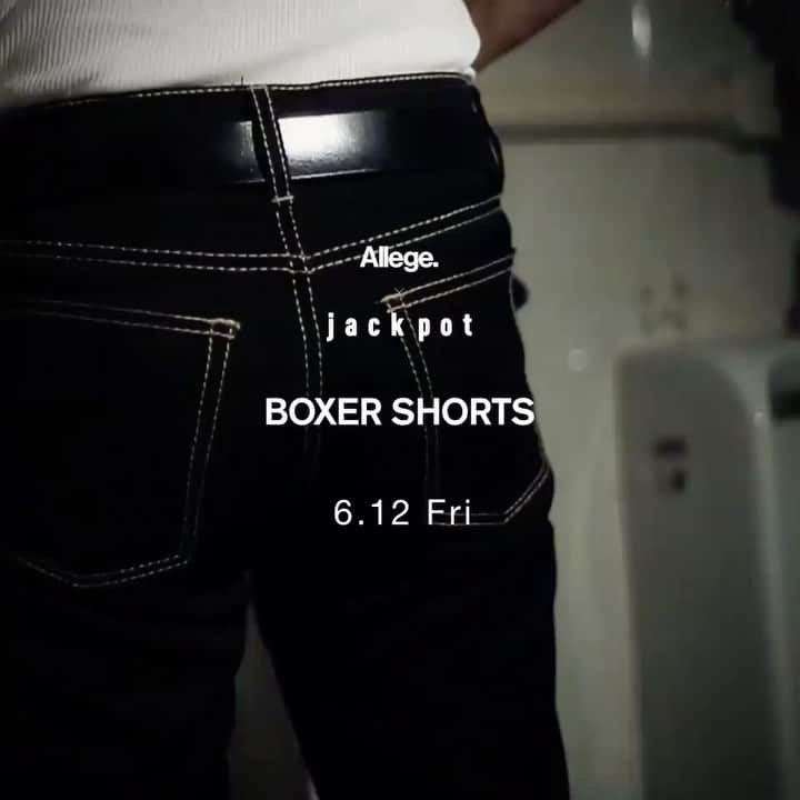 ALLEGEのインスタグラム：「@allege_official x @jkptstore  #ThomasMason Boxer Shorts will be available on Fri 12th June. 📽by @ryojikamiyama  #allege #jkptstore」