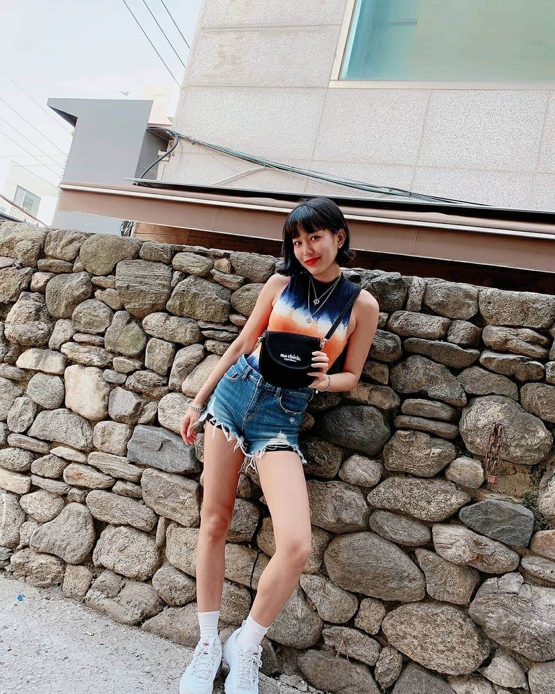 エナ さんのインスタグラム写真 - (エナ Instagram)「작고 소중해❤ #unionobjet #가방 #style #bag #cute  #daily」6月8日 23時13分 - eunkyung.shin