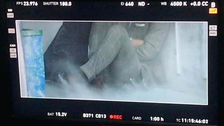 イ・サンヨプのインスタグラム：「#굿캐스팅 신데렐라 변비서와 윤대표😂」