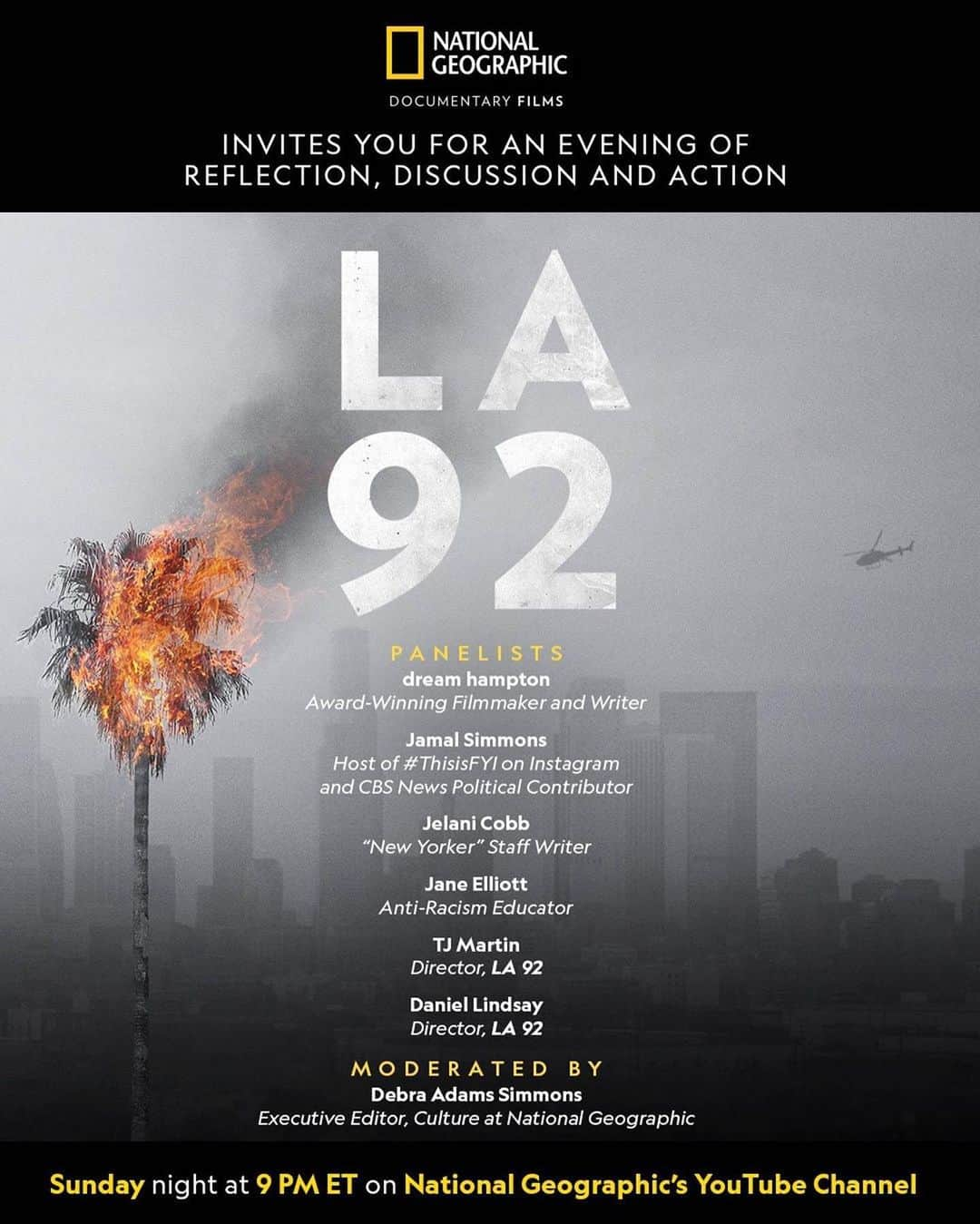 ダービー・スタンチフィールドさんのインスタグラム写真 - (ダービー・スタンチフィールドInstagram)「Had the PRIVILEGE of joining @natgeo live virtual screening of #la92 and panel discussion last night. It is impeccably done. If you are a white person like me, and have the PRIVILEGE of learning about racism instead of experiencing it, OR if you are too young to know about the #rodneyking riots, start with watching #LA92 for FREE on u-tube. Join me in donating to @naacp_ldf and @eji_org —that are taking ACTION to help end racism for Black Americans and for all People of Color. A more just country with “Liberty for all”...that is the United States of America I want to live in. 🇺🇸」6月9日 0時43分 - darbysofficial