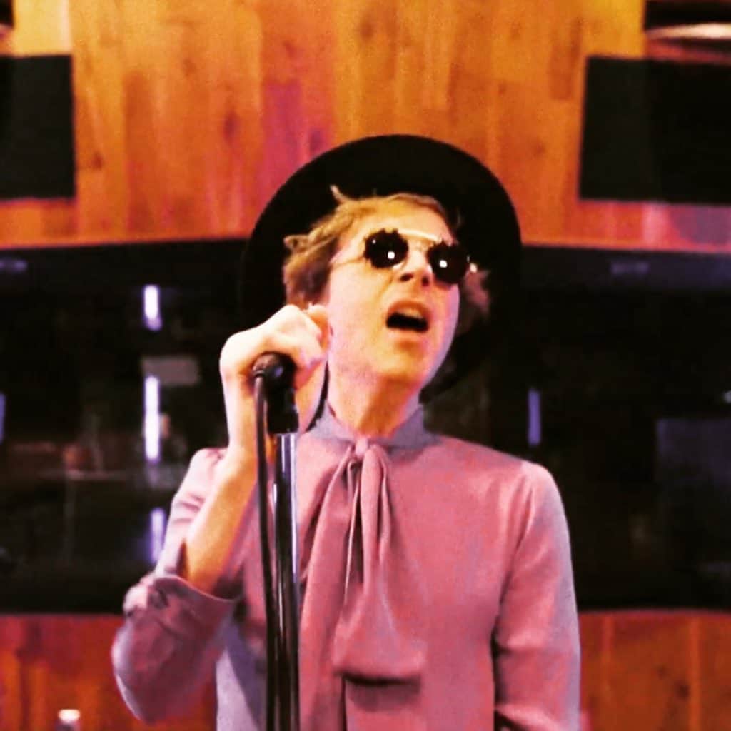 Beckのインスタグラム：「Happy birthday Prince. You are missed more than ever. I was invited last fall to record some of his songs at @officialpaisleypark in his private studio. Unforgettable day. Brought my purple.」