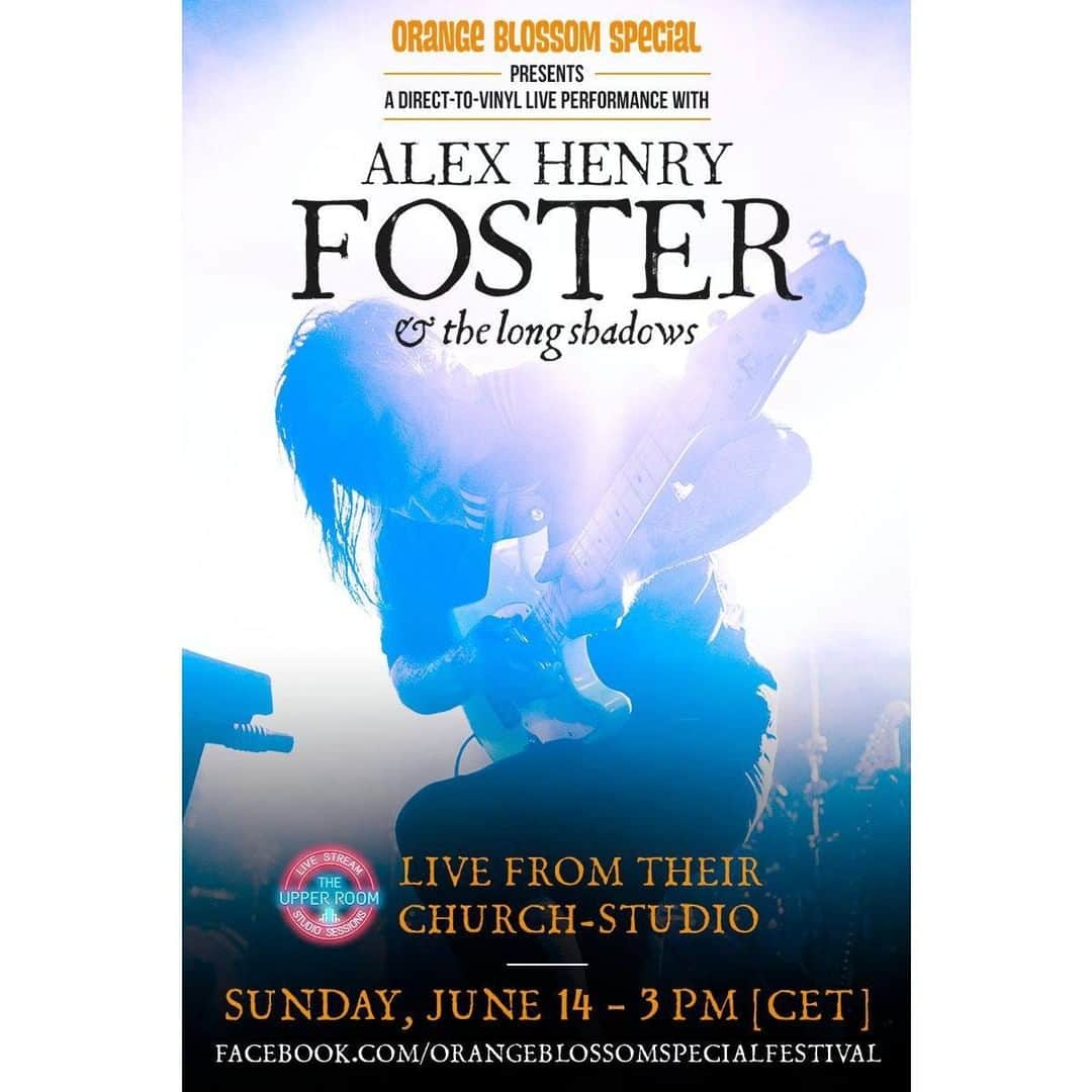 Your Favorite Enemiesのインスタグラム：「Here’s an event you will not want to miss! Alex Henry Foster & The Long Shadows will be live streaming a live performance on Facebook next Sunday, at 9am (Eastern Time) / 3pm (Central European Time). The live will be the object of a direct-to-vinyl. We know they’ll play the song Lavender Sky - and it will be the second time only that they perform it live! And from what is heard at the HQ, we can guarantee that you do not want to miss it!  #alexhenryfoster #ahflive #ahf #windowsinthesky #liveperformance #livestream #directtovinyl #orangeblossomspecial #obsfestival @alexhenryfoster @obsfestival」