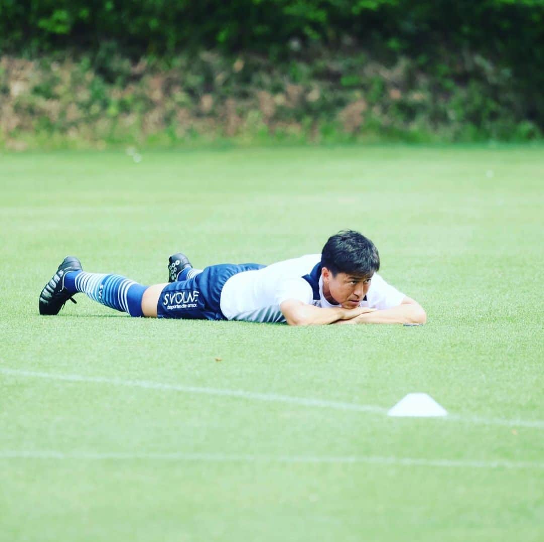 井上裕大のインスタグラム：「再開に向けて良い準備を。 暑さに負けず、コロナに負けず頑張ります！  #再開するその日まで #FC町田ゼルビア #svolme」