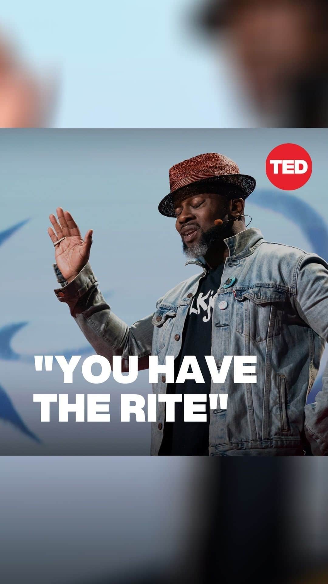 TED Talksのインスタグラム：「"When you give a Black boy 'the talk,' you pray he is of the faction of the fraction that survives," says writer and performer Marc Bamuthi Joseph (@bamuthi360). In a powerful spoken word performance, he shares the pride and terror of seeing a son enter adulthood and reflects on his own experience with the police. @tedfellow」