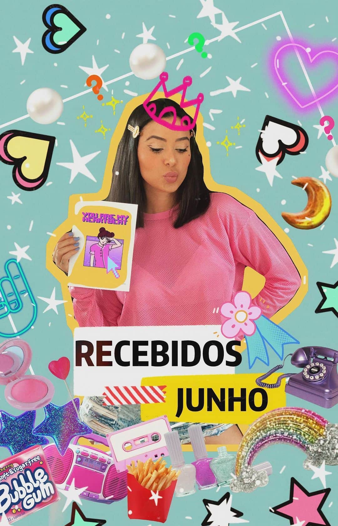 Gabriela Salesのインスタグラム：「Hello lacrinhas!!! Mais um vídeo de recebidos no ar huhuhu!!! Estão gostando deles aqui no Igtv? Me contemmmm」