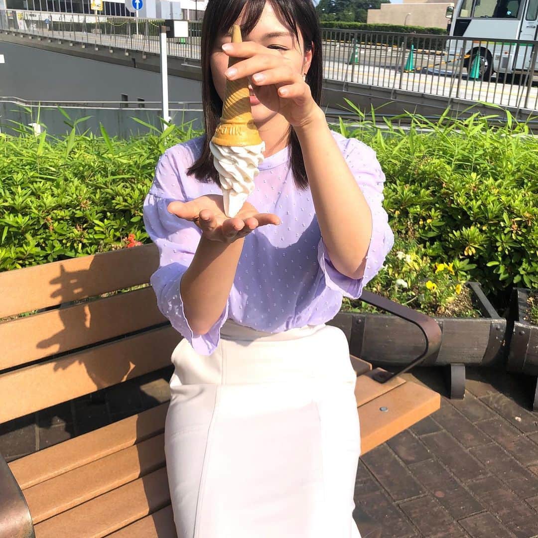 山神明理さんのインスタグラム写真 - (山神明理Instagram)「冷たいものを食べて、暑さを乗り切りたいですね🍦明日にかけて、広い範囲で厳しい暑さが続きそうです💦 #真夏日 #食品サンプル」6月9日 10時32分 - akari_yamagami