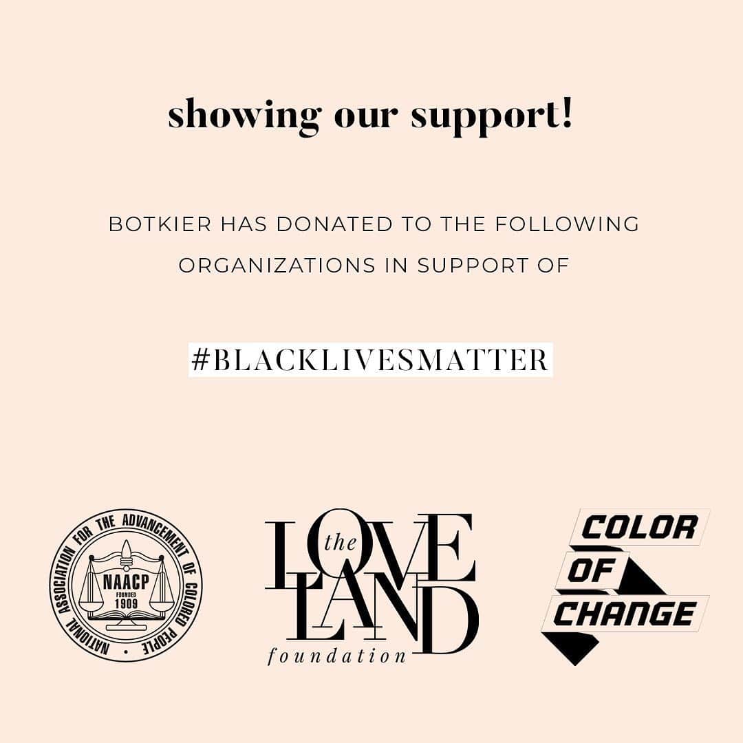 ボトキエのインスタグラム：「Every small action is one step forward • #blacklivesmatter」