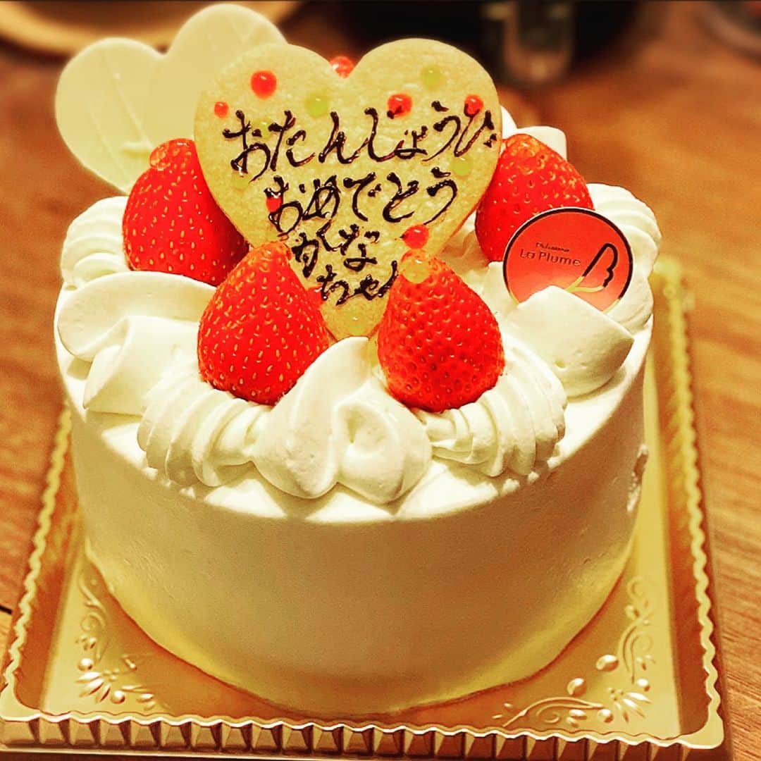 植田佳奈のインスタグラム：「#birthday」
