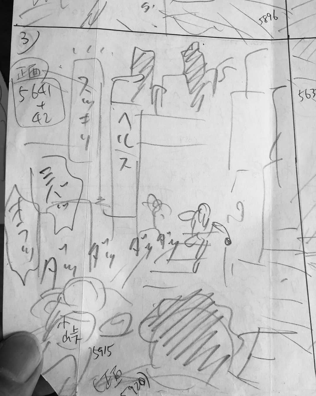 井上三太さんのインスタグラム写真 - (井上三太Instagram)「Manuscript & script board. TokyoTribe WARU  原稿とネーム」6月9日 15時22分 - santainoue