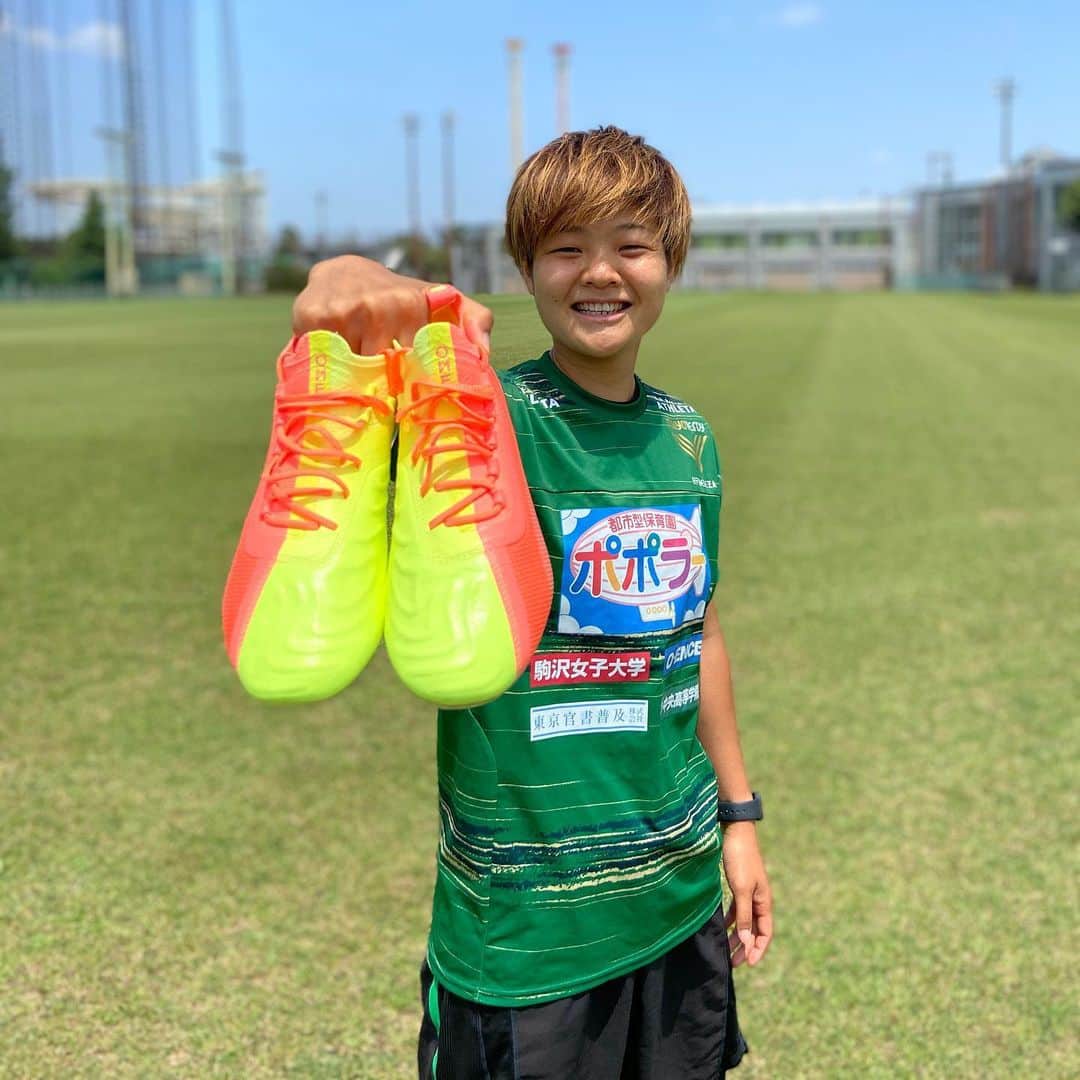 のインスタグラム：「New Color‼︎‼︎ リーグ開幕に向けてこのスパイクと共に頑張ります！ #ライズアップ #STRONGERTOGETHER #PUMA #PUMAFOOTBALL @pumafootball_jp  @pumajapan」