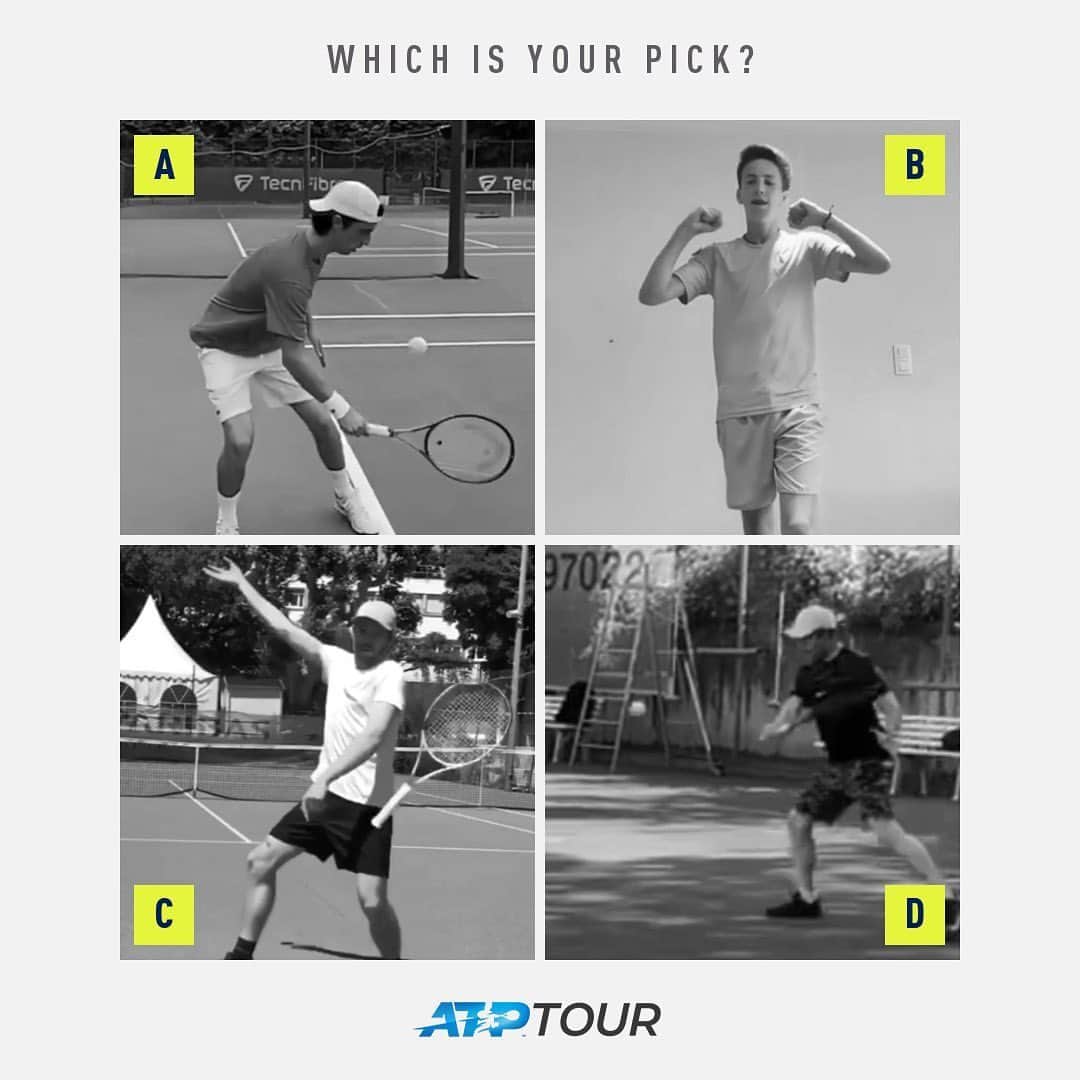 ATP World Tourさんのインスタグラム写真 - (ATP World TourInstagram)「Skills to savour 🤩 Which is the best trick? . (via @stef_bojic @diego_freestyle_tennis @bensimshot @morpher1978_tennis) #trickshottuesday #tennisathome」6月9日 16時11分 - atptour