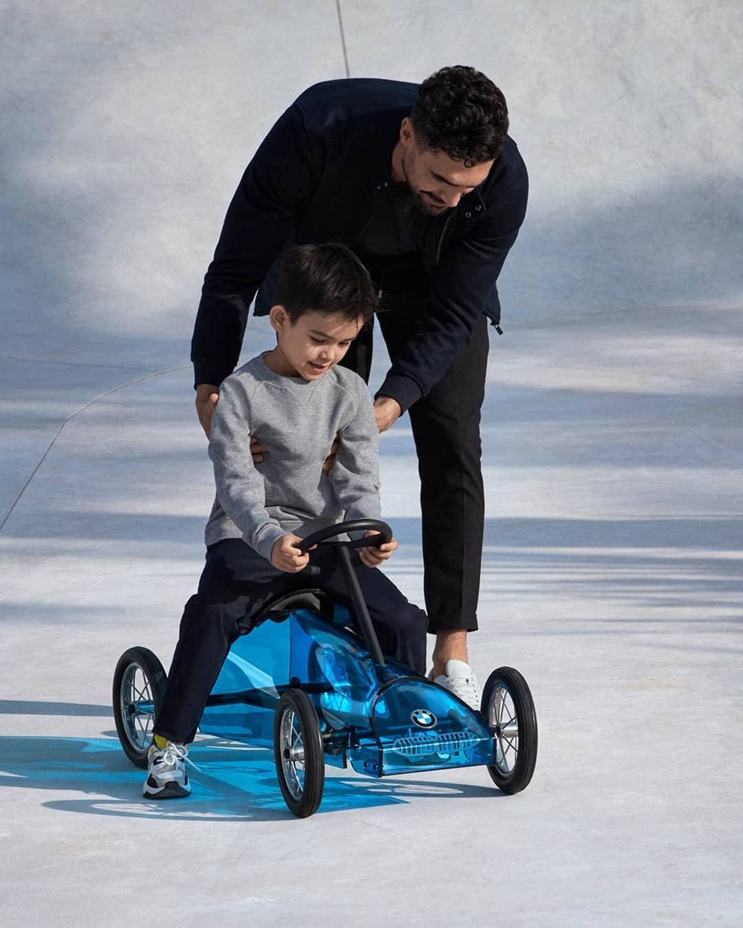 BMWのインスタグラム：「The best way to take an adventure is together. The Kartell for BMW RideOn.  @BMWLifestyle #JoyRedefined #BMW」