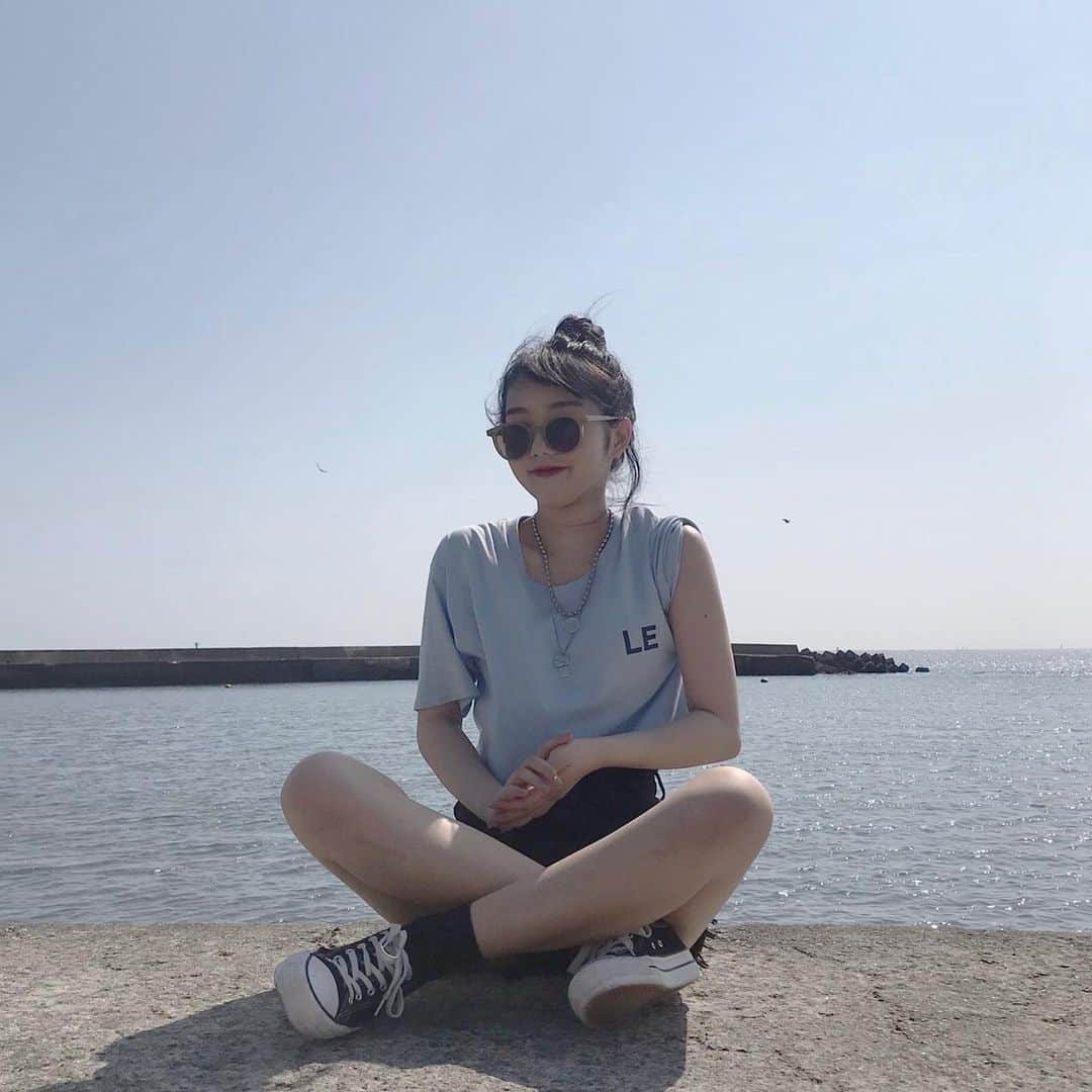 田島櫻子さんのインスタグラム写真 - (田島櫻子Instagram)「潮風が気持ちよかった〜🐚」6月9日 18時56分 - sakurako219