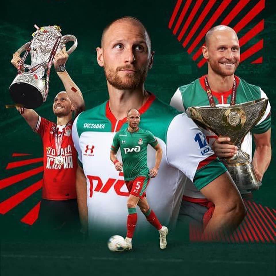ベネディクト・ヘーヴェデスのインスタグラム：「Thank you @fclokomotiv . It has been a pleasure! большое спасибо」