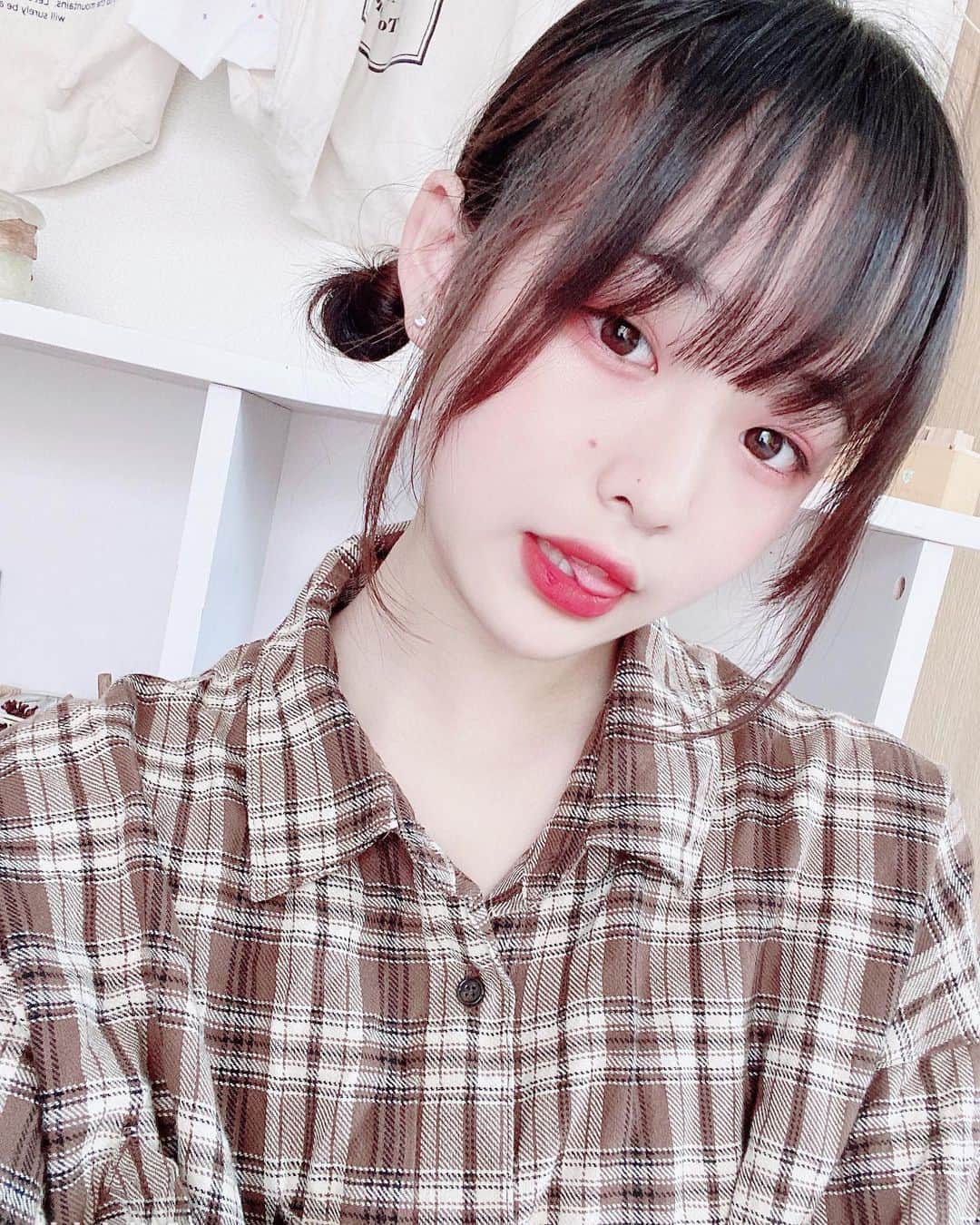 野口花鈴のインスタグラム：「髪の毛アレンジしたぁ！  #ボブアレンジ #ヘアアレンジ」
