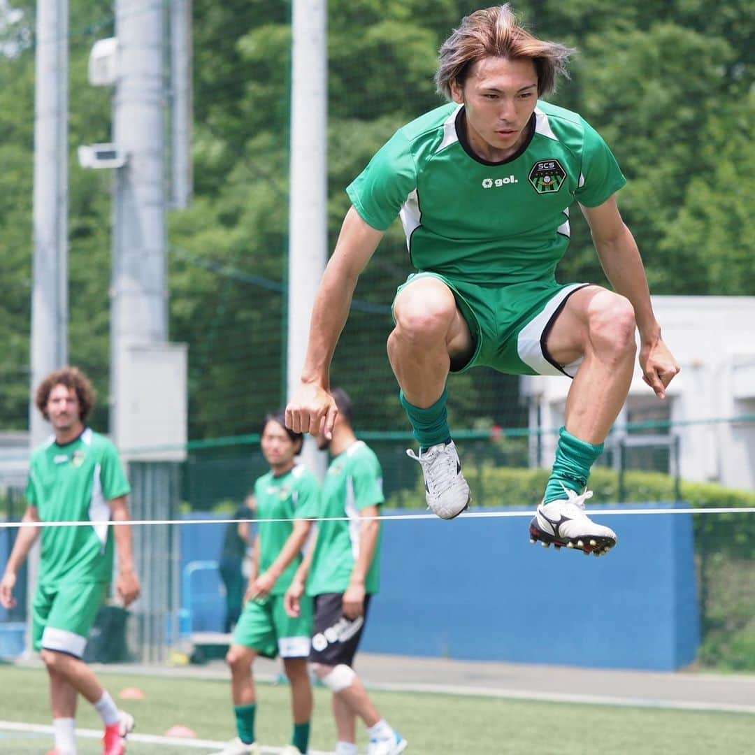 SC相模原さんのインスタグラム写真 - (SC相模原Instagram)「jump💭jump💭jump💭 #田村友#梅鉢貴秀#星広太#古川雅人#中村龍雅#松田詠太郎#和田昌士#千明聖典#鹿沼直生#上野賢人#SC相模原」6月9日 19時39分 - s.c.sagamihara_players