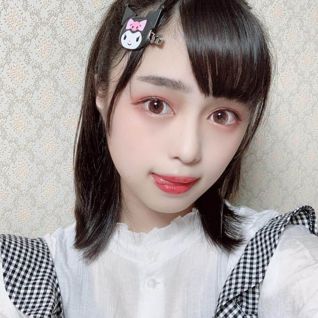 依田彩花さんのインスタグラム写真 - (依田彩花Instagram)「推ししか勝たん🥺  インスタお久しぶりです 地雷メイクやってみました〜 誰これって顔になったよ😇 ・ ・ #高校生 #sjk #16歳 #フォローミー  #地雷メイク #ショート #ボブ #アイドル」6月9日 19時49分 - ayaka.yoda_box