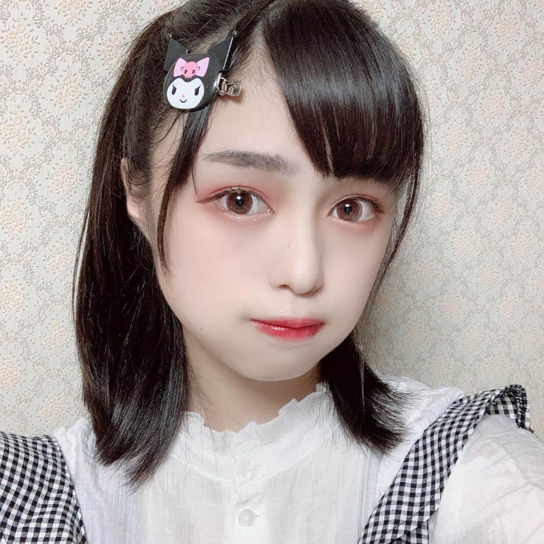 依田彩花さんのインスタグラム写真 - (依田彩花Instagram)「推ししか勝たん🥺  インスタお久しぶりです 地雷メイクやってみました〜 誰これって顔になったよ😇 ・ ・ #高校生 #sjk #16歳 #フォローミー  #地雷メイク #ショート #ボブ #アイドル」6月9日 19時49分 - ayaka.yoda_box