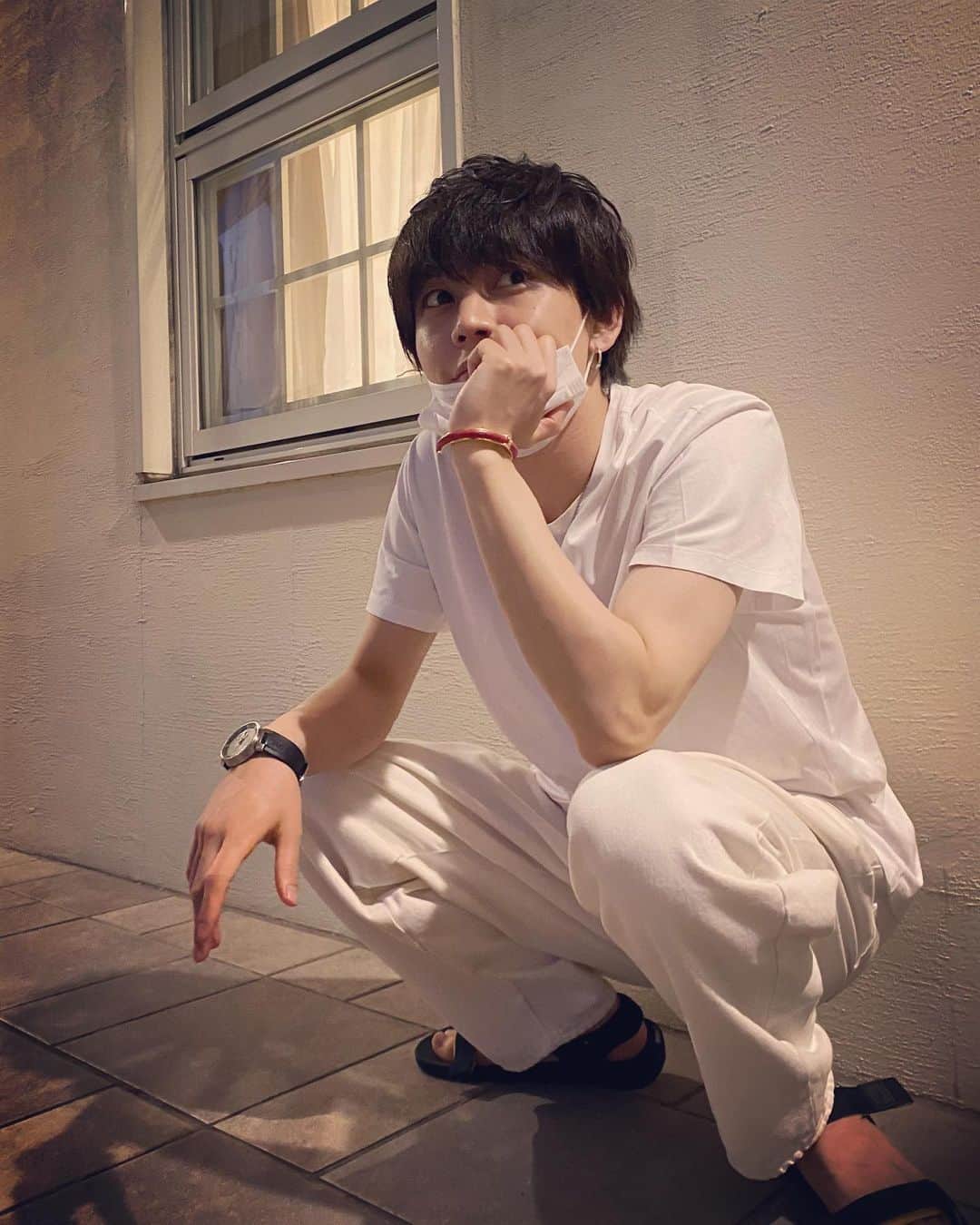 岩岡徹のインスタグラム：「今日暑かったー☀️ 皆さん熱中症お気をつけを😯🥤」