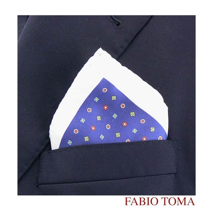 ファビオトーマさんのインスタグラム写真 - (ファビオトーマInstagram)「Gentleman's best friend is a handkerchief. Isn't it?  #gentleman #handkerchief #madeinitaly #puresilk 🇮🇹 Fabio Toma design 👉 shop@fabiotoma.com」6月9日 20時45分 - fabio_toma