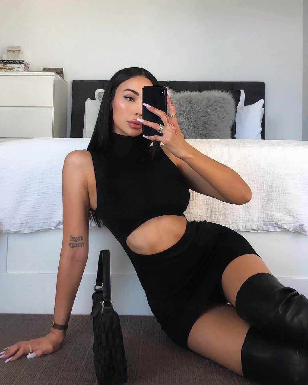 ANNELESE MILTONのインスタグラム：「She got mad hustle and a dope soul @missyempire #missyempire」