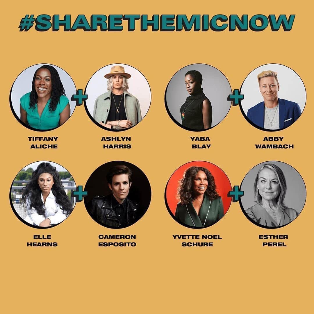 Fashion Weekさんのインスタグラム写真 - (Fashion WeekInstagram)「For far too long, Black women’s voices have gone unheard. To change that, our CMO @badassboz and author @luvvie, created #ShareTheMicNow to amplify the voices of Black women and the important work they are doing. Tomorrow, follow along as Black women share their messages by taking over the Instagram accounts of white women with large platforms. Swipe through to learn more about #ShareTheMicNow and the women participating.⁠⠀ ⁠⠀ Participants in @sharethemicnow:⁠⠀ @badassboz + @kourtneykardash⁠⠀ @luvvie + @sophiabush⁠⠀ @taranajaneen + @glennondoyle⁠⠀ @missjulee + @aliceandolivia's Stacey Bendet⁠⠀ @ibtihajmuhammad + @alexmorgan13⁠⠀ @kahlanabarfield + @juliaroberts⁠⠀ @alenciajohnson + @jenhatmaker⁠⠀ @lowimpactfit + @seanecorn⁠⠀ @alexismjpp + @elizabethwarren⁠⠀ @angelicaross + @hiilaryswank⁠⠀ @austinchanning + @brenebrown⁠⠀ @professor_crunk + @elizabeth_gilbert_writer⁠⠀ @marie_mag_ + @alikrieger⁠⠀ @carichampion + @busyphilipps⁠⠀ @christinamrice + @melissau⁠⠀ @thedanielleyoung + @iamcattssadler⁠⠀ @deedyer267 + @kathrynbudig⁠⠀ @devibrown + @peaceful_barb⁠⠀ @elainewelteroth + @michellemonaghan⁠⠀ @euniquejg + @katiecouric⁠⠀ @thepalmtreepapi + @mrapinoe⁠⠀ @giapeppers + @jennymollen⁠⠀ @jamiaawilson + @sarahsophief⁠⠀ @jessomatt + @ashley_judd⁠⠀ @jovianzayne + @mandymooremm⁠⠀ @justeenahoh + @brielarson⁠⠀ @keah_maria + @nina_tame⁠⠀ @kimblackwellpmm + @juleshough⁠⠀ @glowmaven + @gwynethpaltrow⁠⠀ @laurenwesleywilson + @sarabareilles⁠⠀ @lpeopleswagner + @dvf⁠⠀ @chelseahandler + @docmellymel⁠⠀ @miattajohnson + @brandicarlile⁠⠀ @moemotivate + @thedebramessing⁠⠀ @myleik + @cherylstrayed⁠⠀ @naimagram + @feministabulous⁠⠀ @nicolewalters + @hilarieburton⁠⠀ @nikkiogun + @ariannahuff⁠⠀ @nimotalaiganiyu + @sarahmcbride⁠⠀ @opalayo + @ashleygraham⁠⠀ @rachel.cargle + @mssarahcatharinepaulson⁠⠀ @seun_msamazing + @sbird10⁠⠀ @disabilityfashionstylist + @selmablair⁠⠀ @slynnyoung + @chrissymetz⁠⠀ @taibeau + @kimberlywilliamspaisley⁠⠀ @thasunda + @jessicaseinfeld⁠⠀ @thebudgetnista + @ashlynharris24⁠⠀ @fiyawata + @abbywambach⁠⠀ @soulfreedreams + @cameronesposito⁠⠀ @yvettenoelschure + @estherperelofficial⁠」6月10日 8時49分 - fashionweek