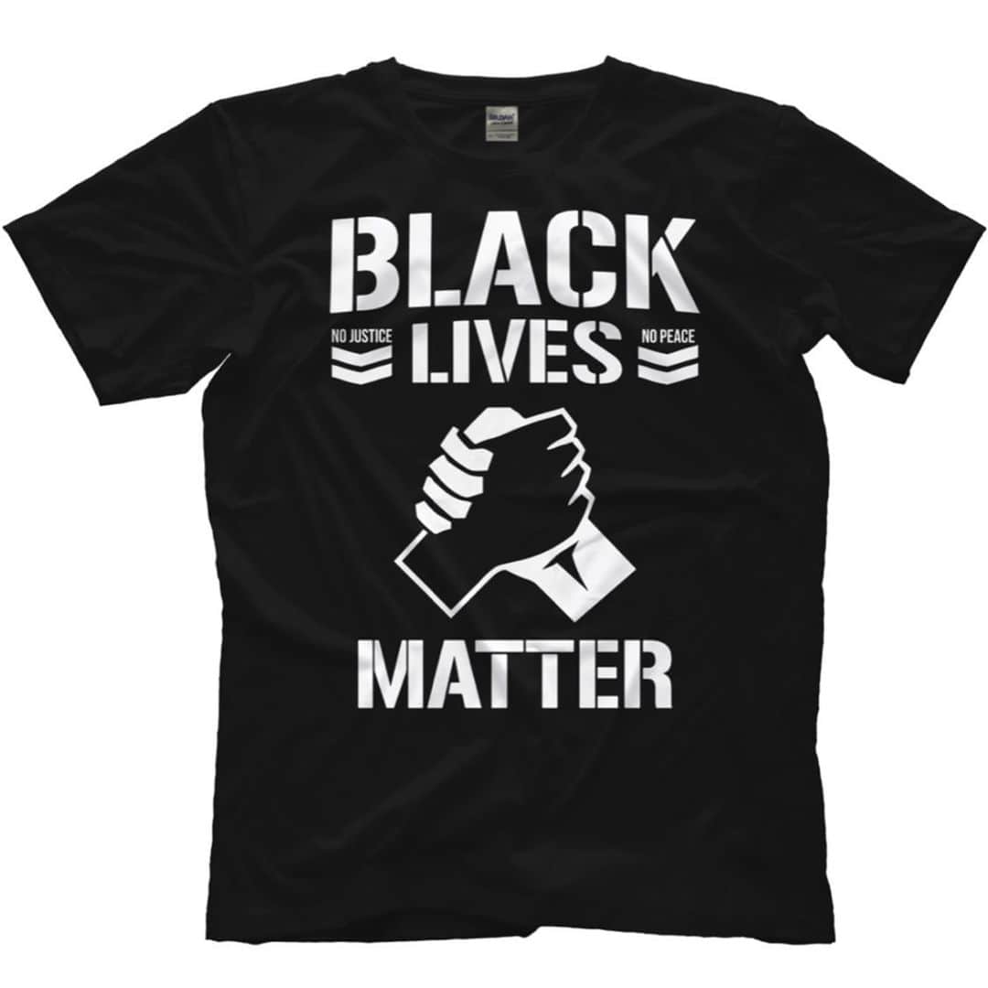ジェイ・ホワイトさんのインスタグラム写真 - (ジェイ・ホワイトInstagram)「All lives can’t matter until #BlackLivesMatter  All of the proceeds from this will go to blacklivesmatter.com Thanks to @prowrestlingtees for helping us make this happen. Thanks to @jeswri once again.  Follow the link in my bio.」6月10日 8時50分 - jaywhitenz