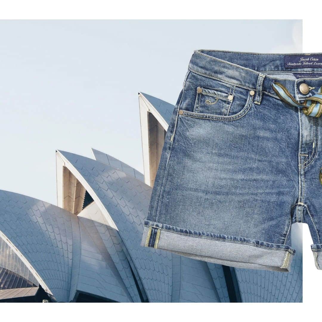 Jacob Cohenのインスタグラム：「Shape your style  S/S 20 Woman Collection Made in Italy  #JacobCohen #JacobCohenJeans」
