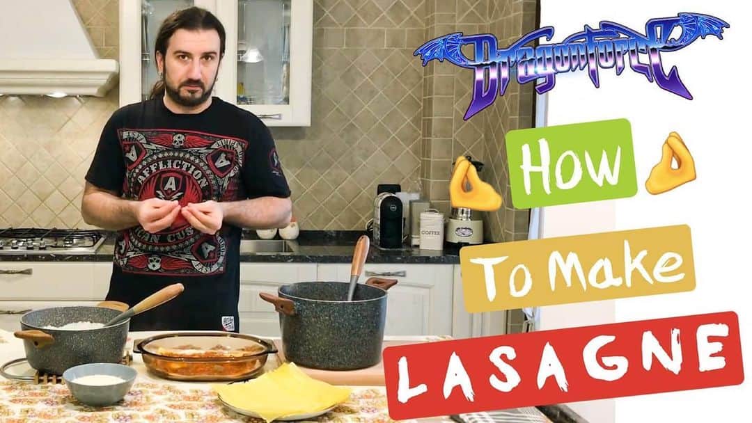 DragonForceさんのインスタグラム写真 - (DragonForceInstagram)「We love lasagne, what about you? Watch @geeanzalone show you how to make authentic Italian lasagne like his mom taught him! Link on bio or head to our YouTube. 😊👍 #dragonforce #howtocook #italianfood #lasagne #lasagna #homecooking」6月10日 1時14分 - dragonforcehq