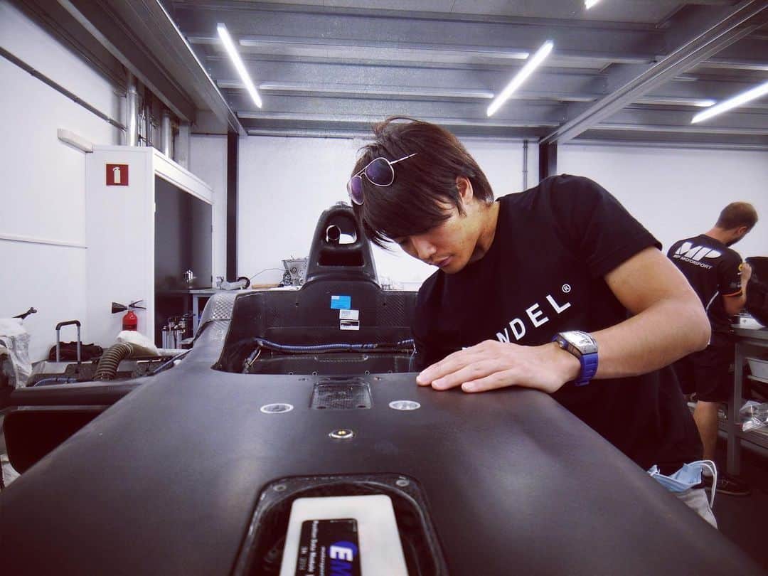 松下信治のインスタグラム：「I met my buddy for the first time in 3 month 🤭 久々の再会。」