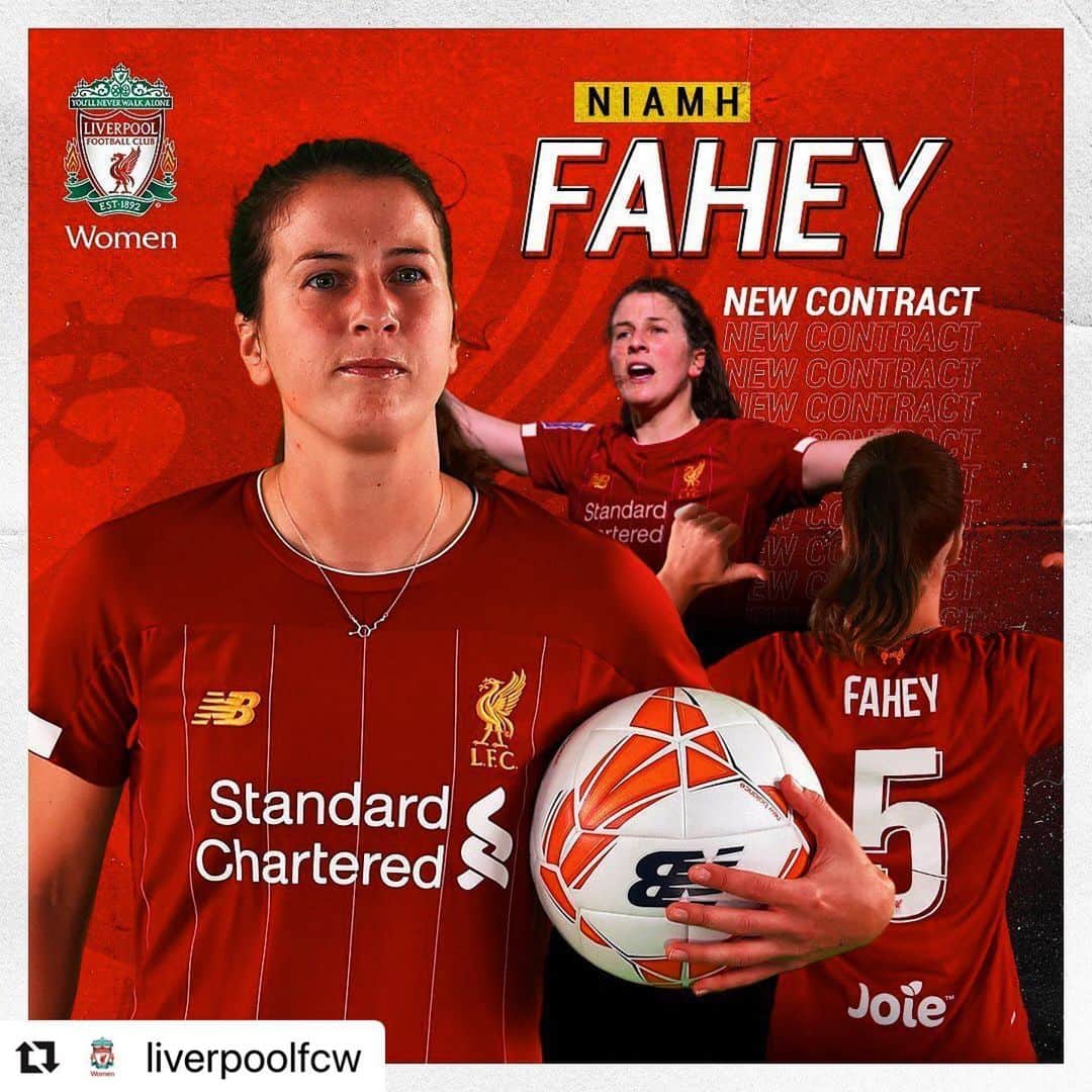 リヴァプールFCさんのインスタグラム写真 - (リヴァプールFCInstagram)「🙌🙌 Repost @liverpoolfcw ・・・ We’re thrilled to announce that @fahey_niamh has signed a new contract with us! 🙌🔴 #LFC #LiverpoolFC #LFCWomen」6月10日 3時11分 - liverpoolfc