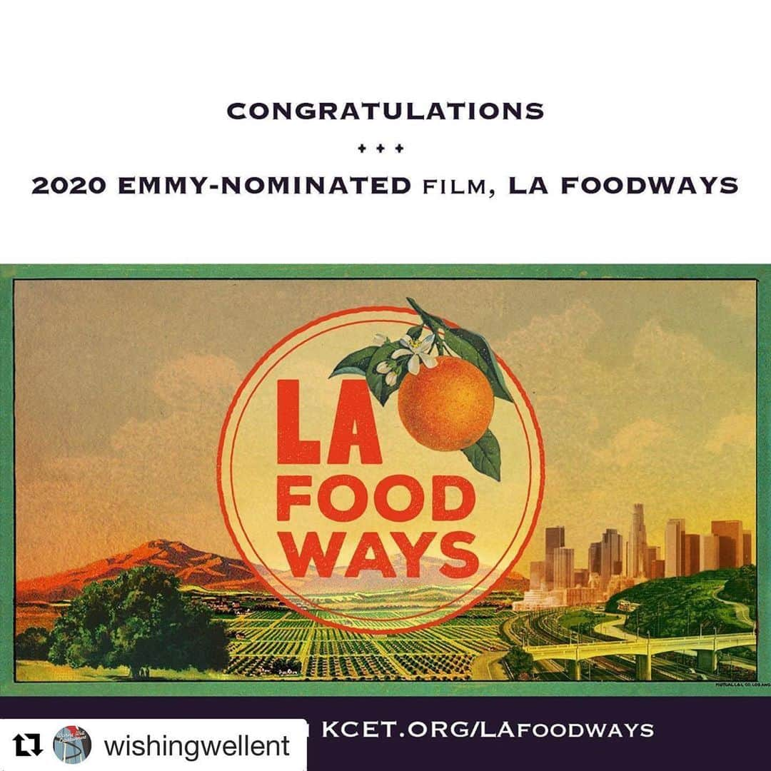 ラファエル・スバージさんのインスタグラム写真 - (ラファエル・スバージInstagram)「#Repost @wishingwellent ・・・ We are so humbled that our movie #LAFoodways, co-produced with @kcet @pbs, was nominated for an Emmy Award—primarily because of the issues we discussed: food scarcity, malnutrition, community service, leadership in underserved communities, and using the earth and the abundance of our fertile soil to feed those who so desperately need help.  Thank you @juanfernandodevis for your leadership and belief in the idea. Thank you  matthew Crotty and Angela Boisvert for your partnership and guidance. Thank you Rick Pratt and Thomas Cassetta, Tim Redmond, Chris Boyer, Luis Parody, Alan Claudillo, Daud Sani, Saga Elmotaseb, Jeff Myers, Joel Schwartz, Zev Starr-Tambor, Zach Suter David Speck, Mark Jude Sullivan and Rob Welsh. Thank you to the @greenwishdotcom Board and  cica.org for your generous financial support to make this all possible. Also thank you BIG to @victoria.bogner and everyone #mcdanielFinancialPartners We hope this will help continue to bring much needed attention to the organizations who we highlighted in the film. @foodforward @wlcac_gryd @solutionsforurbanag @lagoodfood @iemmys  Link in bio.」6月10日 4時41分 - raphaelsbarge