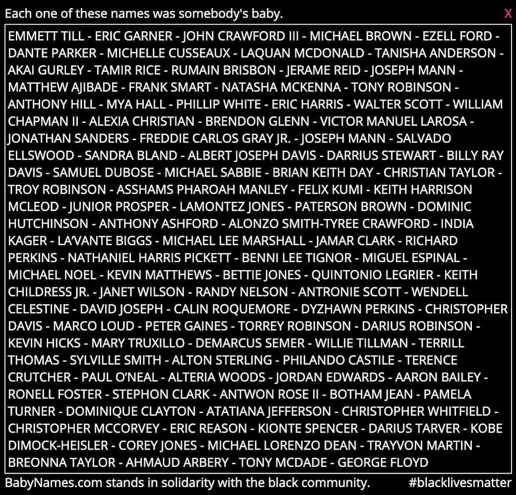 ヒラリー・クリントンさんのインスタグラム写真 - (ヒラリー・クリントンInstagram)「"Each one of these names was somebody's baby." #blacklivesmatter」6月10日 4時47分 - hillaryclinton