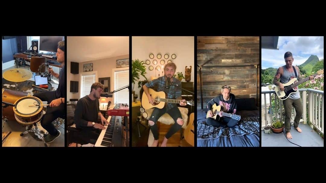 All Time Lowのインスタグラム：「Cozy songs get cozy acoustic versions! Sleeping In acoustic is up on YouTube now, link in bio 💤」