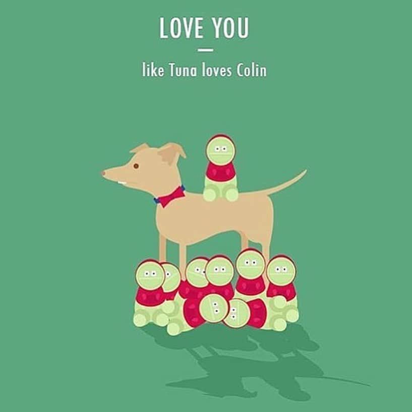Tuna {breed:chiweenie} さんのインスタグラム写真 - (Tuna {breed:chiweenie} Instagram)「Tag someone who needs to know that they are loved as much as Tuna loves Colin. Created by @puppyproject 😍 Ps: a lot of you have been asking where you can get a Colin, but unfortunately the company who created them are no longer selling or manufacturing 😩」6月10日 5時10分 - tunameltsmyheart