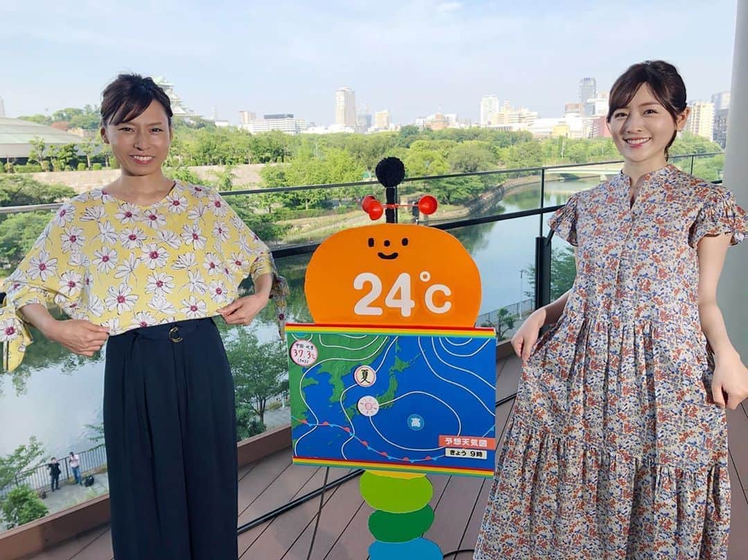 中村秀香のインスタグラム：「今週も、#すまたん ありがとうございました！！（写真は今週月曜・火曜のものです📸） .  私の出演はまた来週！よろしくお願いします✨🙇‍♀️」
