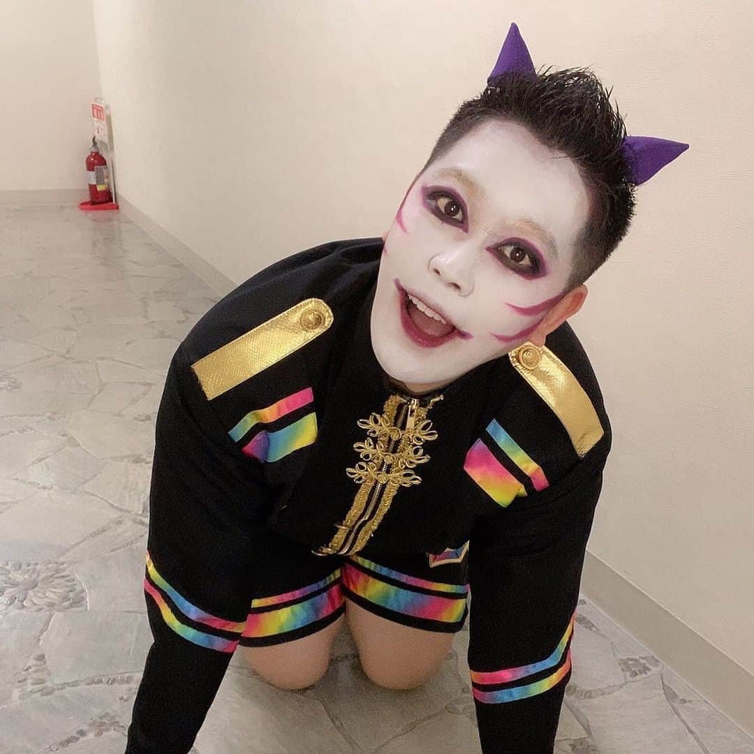 たっしーのインスタグラム：「トークポート楽しみぃ🥺〰️ ＊ #モノクローン #虹色担当 #たっしー #アイドル」