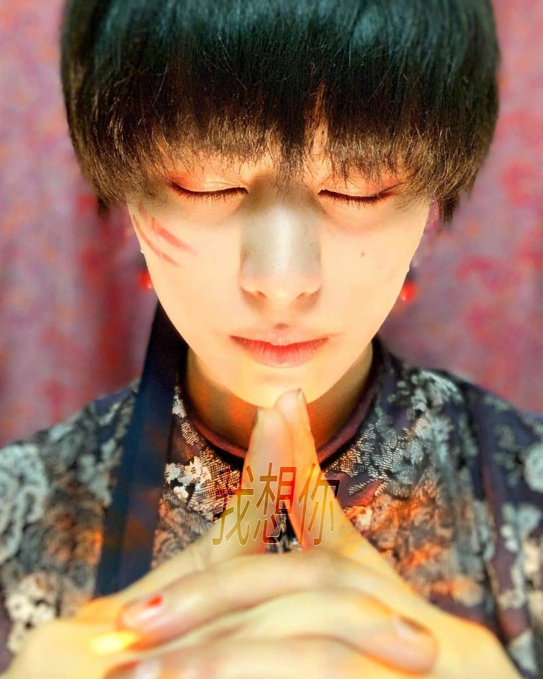 春川芽生のインスタグラム：「パワーためため加工🌞🔥」