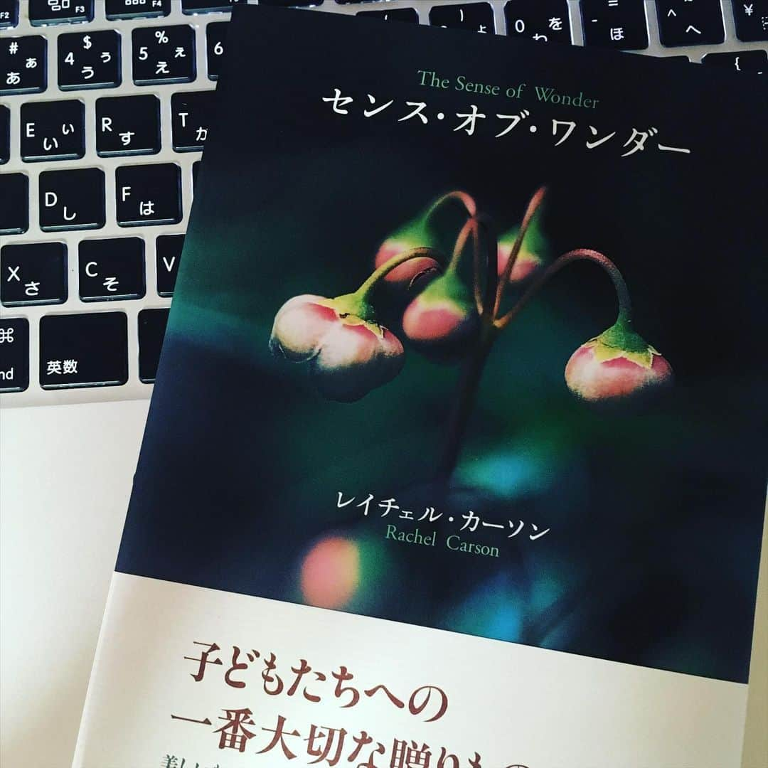 Julie Wataiさんのインスタグラム写真 - (Julie WataiInstagram)「家事の合間に読めた。今のタイミングに読めてすごくよかった。 #thesenseofwonder」6月10日 12時33分 - juliewatai