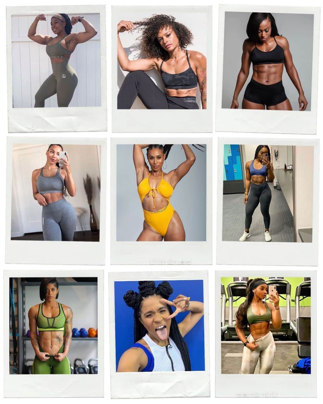 Paige Hathawayさんのインスタグラム写真 - (Paige HathawayInstagram)「STRONG WOMEN SUPPORTING STRONG WOMEN!  Ive seen a lot of people sharing black owned business but I wanted to share some amazing BLACK WOMEN INFLUENCERS in the fitness industry! I’ve seen their photos and names all over social media throughout the years.. They are full of inspiration, motivation and they are down right FEARLESS! 💫 - TOP LEFT: @dev1fit TOP MIDDLE: @fitgurlmel TOP RIGHT: @goldenfitnic  CENTER LEFT: @chanelcocobrown  CENTER MIDDLE: @followthelita CENTER RIGHT: @msnicolefit BOTTOM LEFT: @massy.arias BOTTOM CENTER: @dejariley  BOTTOM RIGHT: @chaneldelisser  TAG YOUR FAVORITE INFLUENCERS TO FOLLOW IN THE COMMENT SECTION BELOW! 🖤👇🏼 #BLM」6月11日 3時34分 - paigehathaway