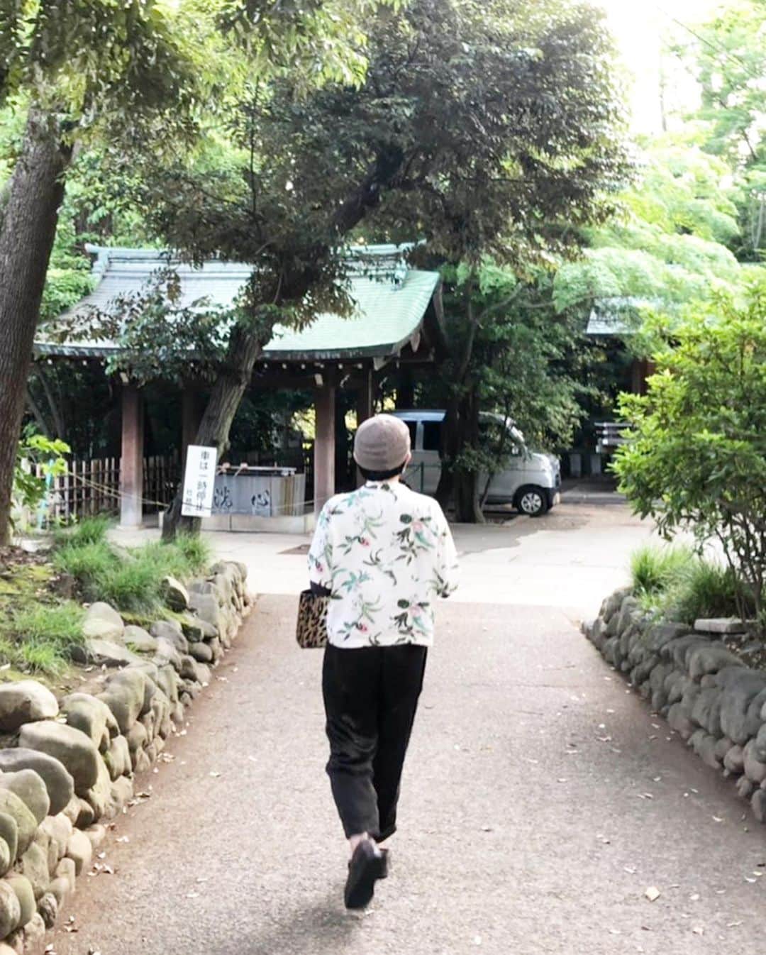 美川憲一さんのインスタグラム写真 - (美川憲一Instagram)「少しずつ 日常を取り戻して  また皆様に いつもの笑顔が戻りますように。  お散歩の途中で 氷川神社にてお参りをしました。  まだまだ油断は禁物よ〜  #少しずつ#前に進みましょう#氷川神社#お参り#美川憲一」6月10日 20時08分 - kenichimikawa_official