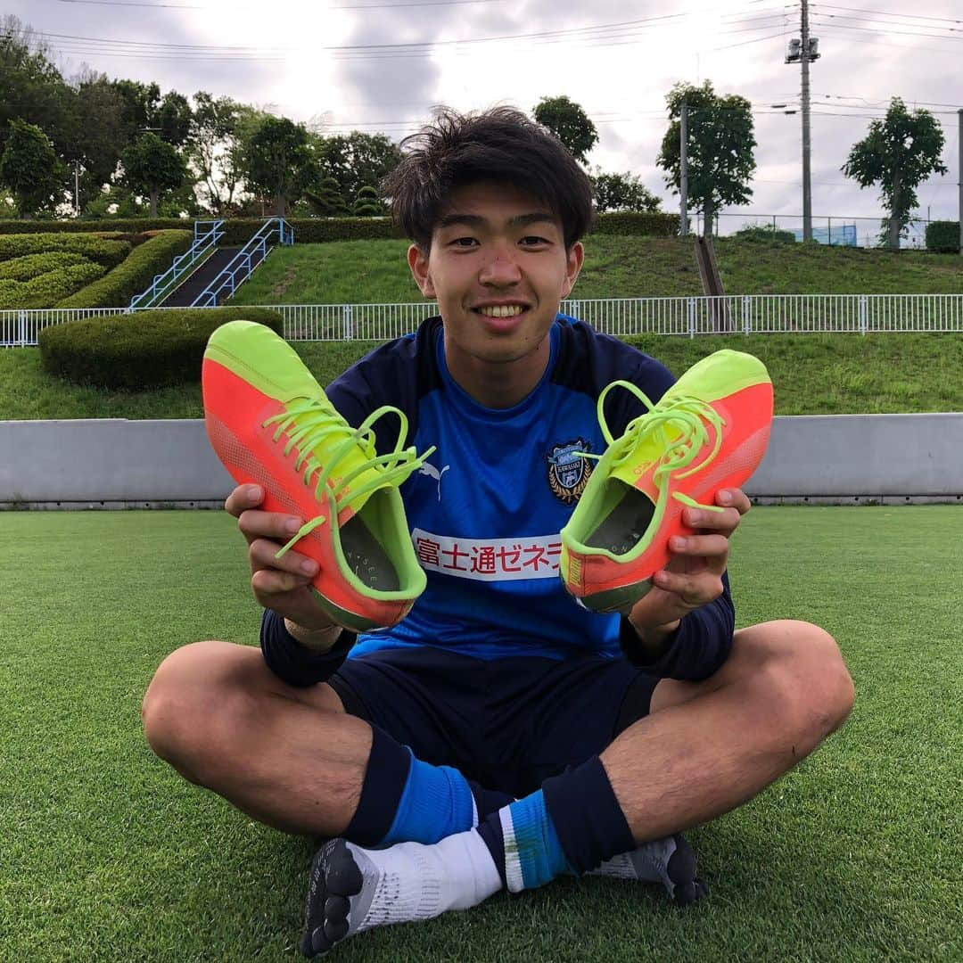 宮代大聖さんのインスタグラム写真 - (宮代大聖Instagram)「puma new color!! #ライズアップ #STORONGERTOGETHER #PUMA #PUMAFOOTBALL @pumafootball_jp @pumajapan」6月10日 20時26分 - taisei_miyashiro