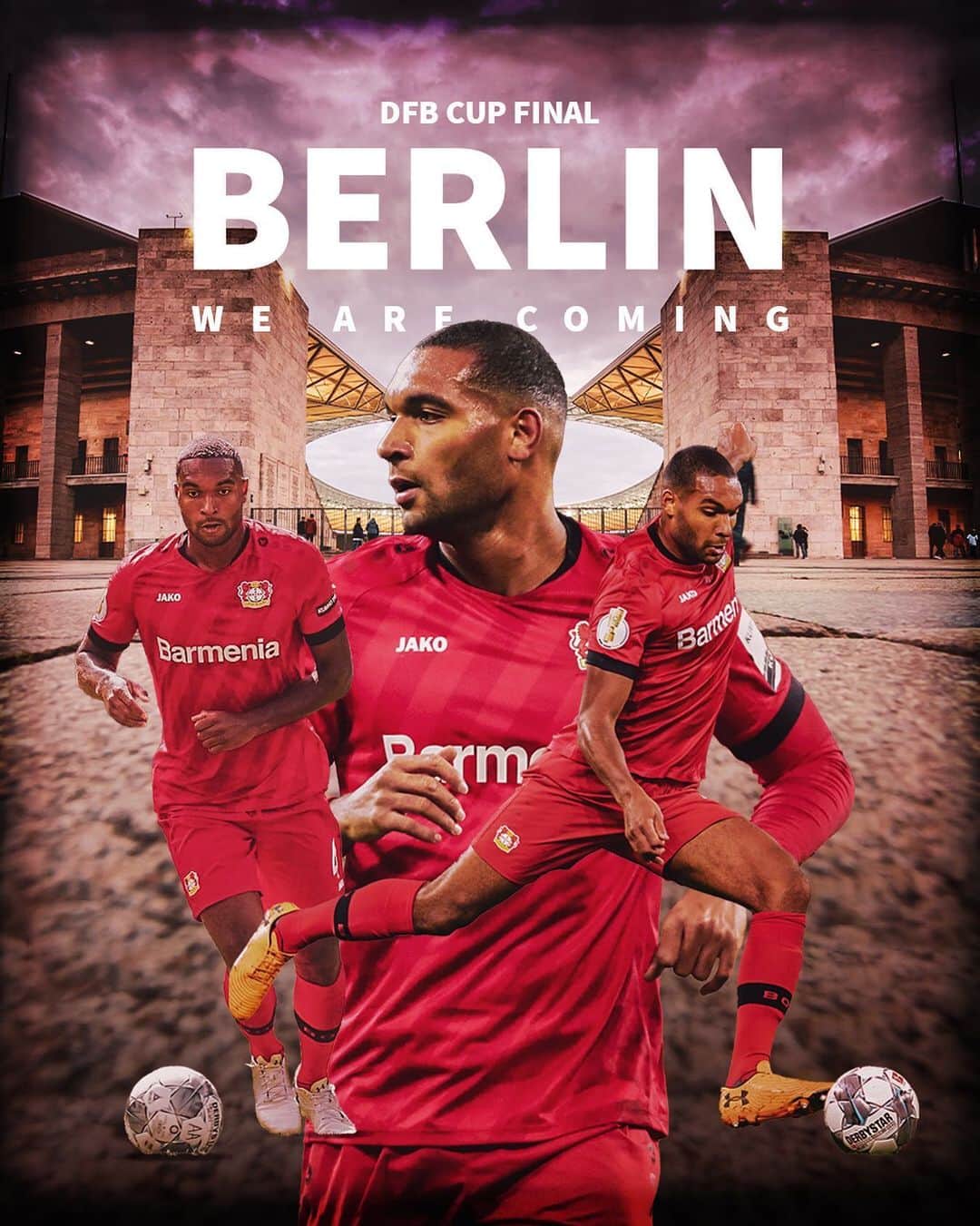 ヨナタン・ターのインスタグラム：「#B04RLIN 🙌🏾 Goal achieved but still a big final to play for us. 😏💪🏾」