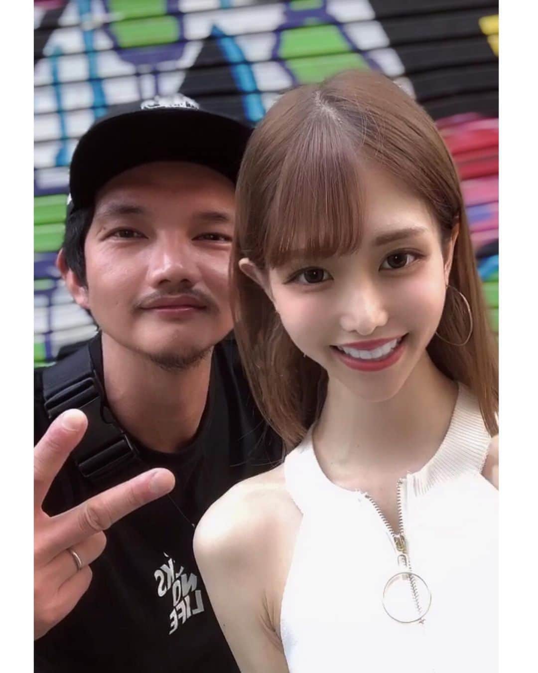 のインスタグラム：「ラップ？ギャップ？ マジでそうさ🔥笑  色々コラボしてくよ💜リリックフローは👼  #ラップ#hiphop#音楽#アート#トレーニング#フィットネス#フィットネスモデル#筋トレ#筋トレ女子#トレーニー#腹筋女子#model#fitness」