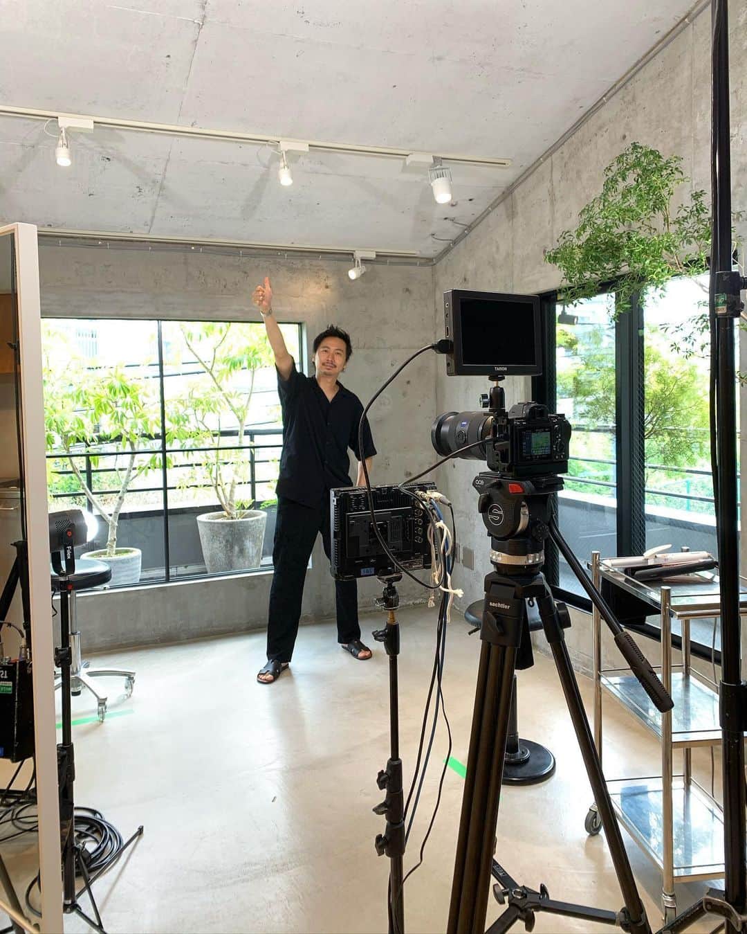 久保雄司のインスタグラム：「Beautv VOCEの収録をしたよ🎥」