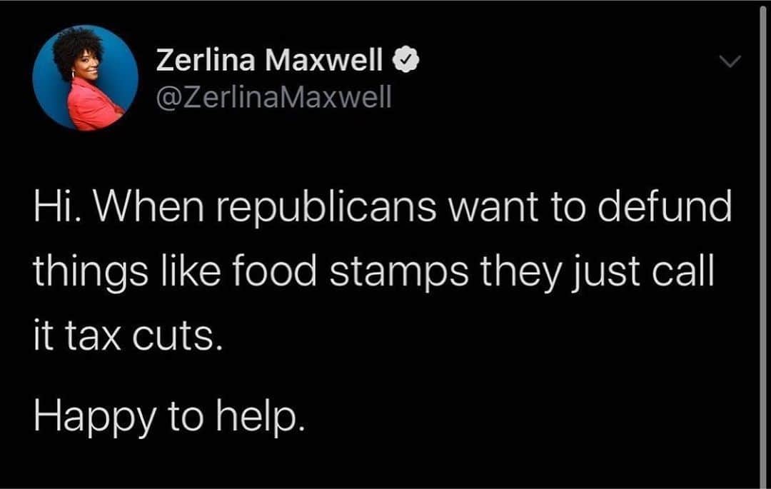 カテリーナ・スコーソンのインスタグラム：「Repost from @zerlinamaxwell • I hope this is helpful context at this moment since we are all freaking out over the word defund. We’ve been defunding the basic needs of communities but we just called it tax cuts. #imhereallweek #defundthepolice #blacklivesmatter」