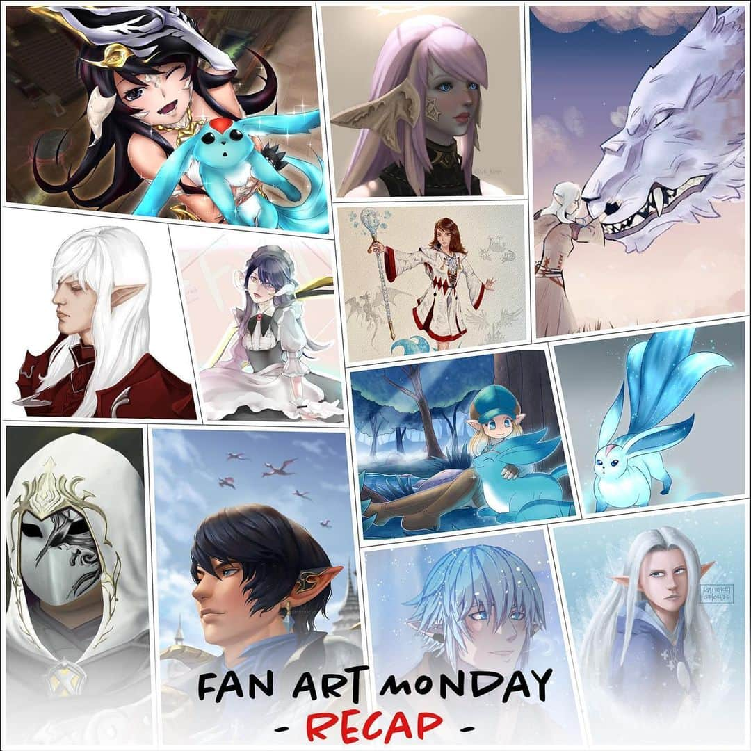 FINAL FANTASY XIVさんのインスタグラム写真 - (FINAL FANTASY XIVInstagram)「Here you can see the fan art posted on the Instagram Stories last month. We feature new ones every Monday! ここでは、先月インスタグラム・ストーリーズに投稿されたファンアートを閲覧できます。毎週月曜日に新しいファンアートをアップしています。（日本時間の）月曜日の夜または火曜日の朝に、インスタグラムをぜひチェックしてください。インスタグラム・ストーリーズは、プロフィール画像をタップすると閲覧できます（投稿から24時間しか見られないので、ご注意ください）。#FFXIV #FF14」6月11日 0時03分 - ffxiv